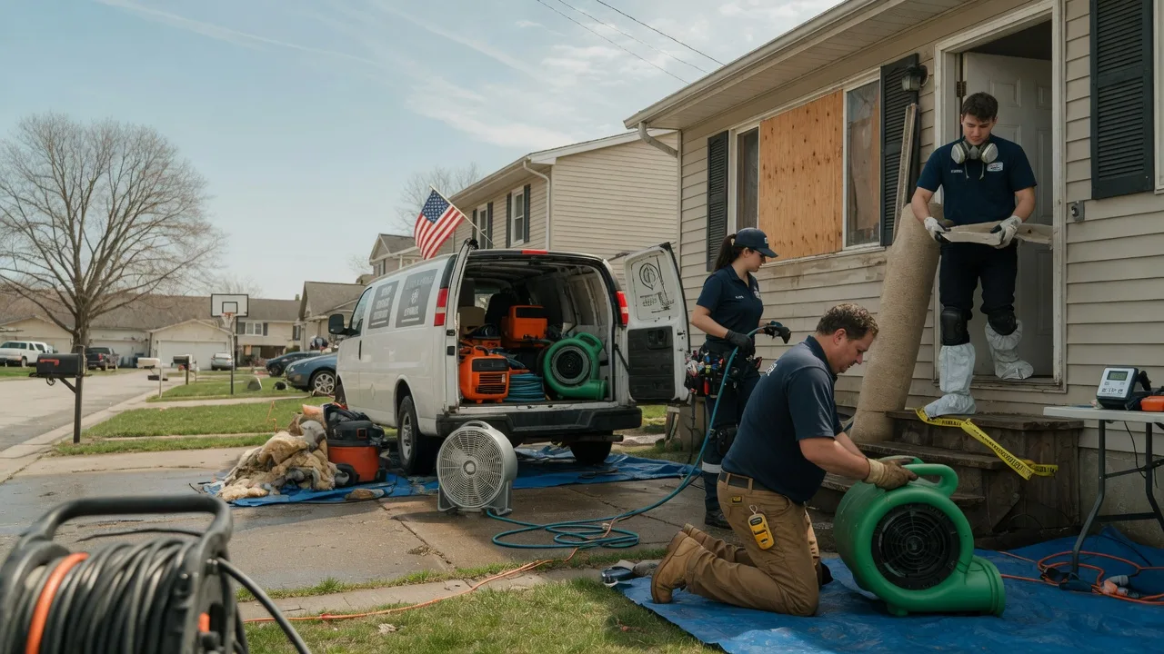 Water Damage Restoration in Hugheston, WV near me